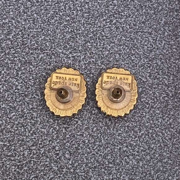 Kate Spade Oval Crystal statement earrings - Picture 3 of 3